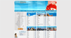 Desktop Screenshot of dobrewakacje.pl